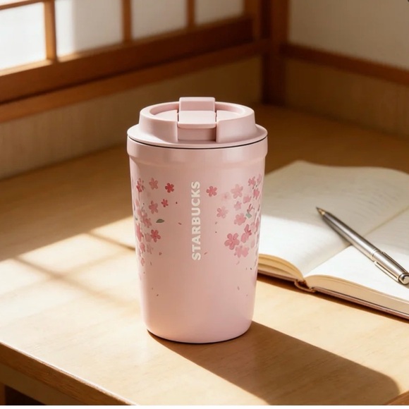 Starbucks Sakura Pink Travel Mug - Picture 4 of 4